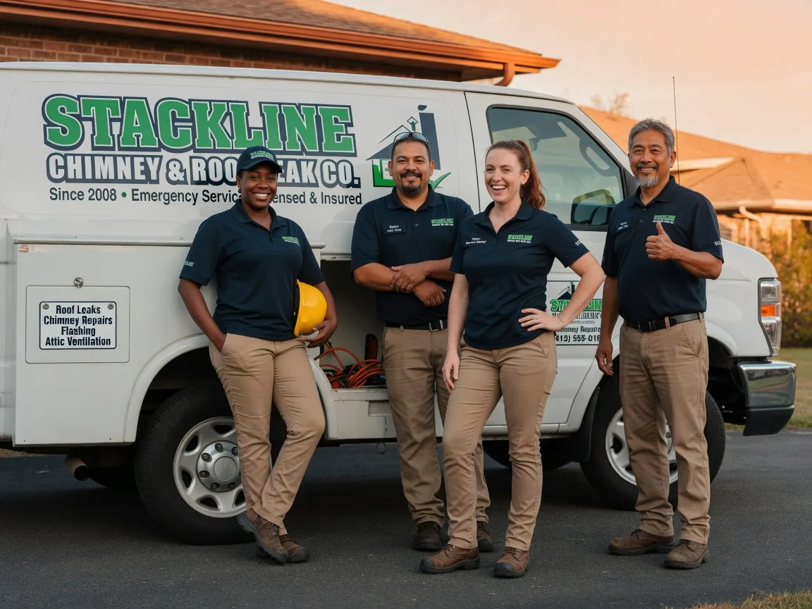 Chimney flashing repair company in Ronda, NC
